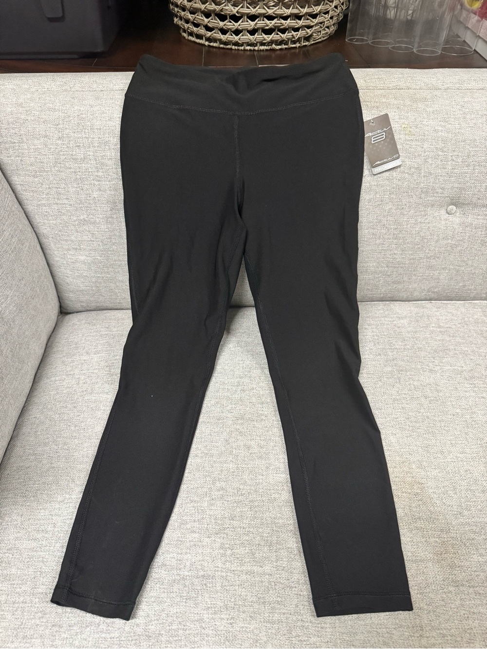 Active USA Black Women's Active Leggings